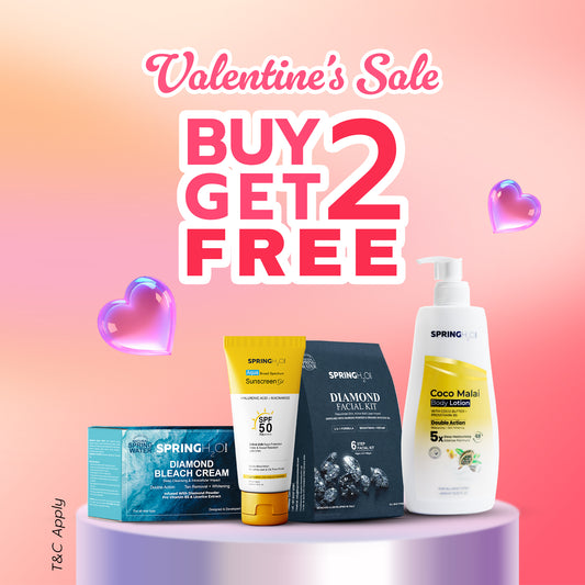 Exclusive Offer :- Buy Diamond Bleach Cream & Body Lotion  Get Diamond Facial Kit with SPF Sunscreen Gel Free